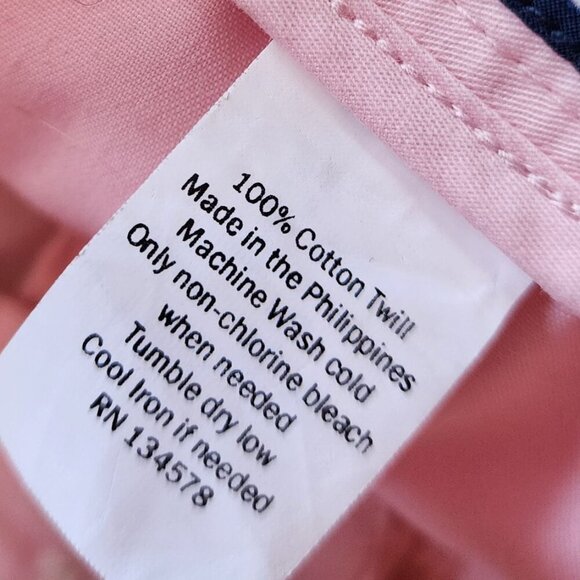 Vineyard Vines Club Short 9" Summer Twill Pink Shorts Mens 32 - Picture 8 of 10